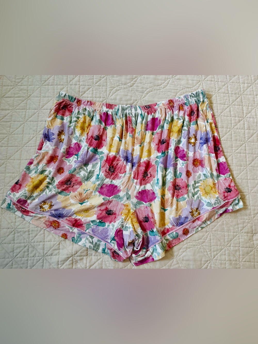 Little Sleepies Women’s Pajama Set Watercolor Meadows - Picture 8 of 11